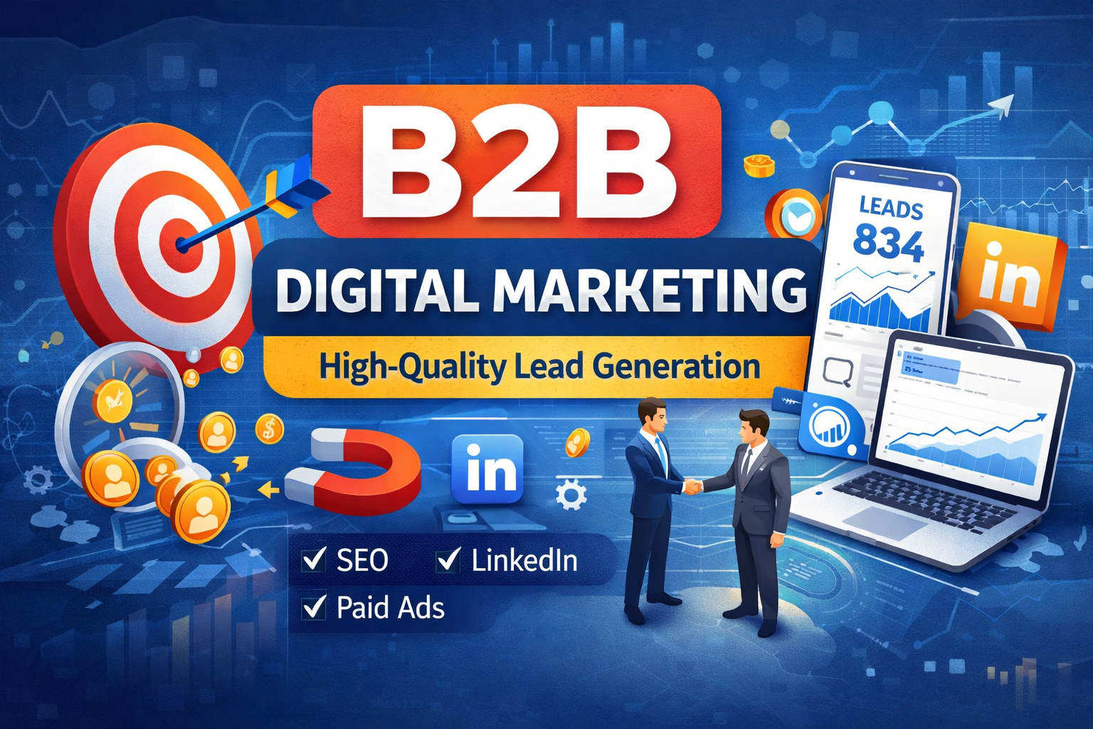 Digital Marketing for B2B: Complete Guide to Generate High-Quality Leads