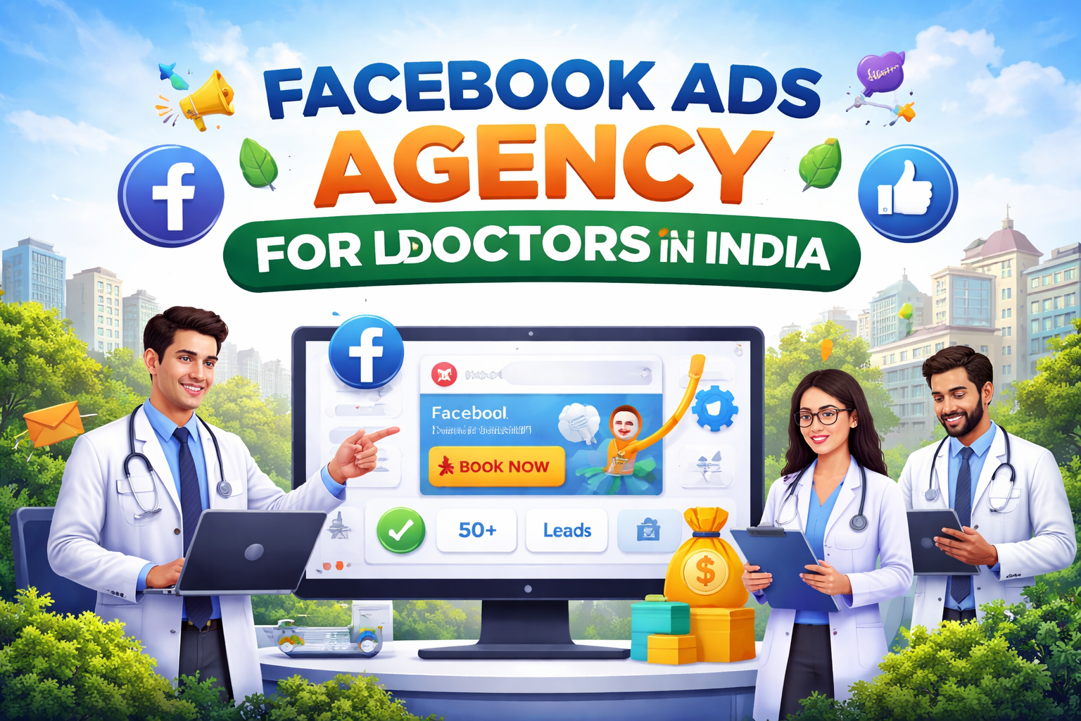 Facebook Ads Agency for Doctors in India (SEO + Positioning Content)