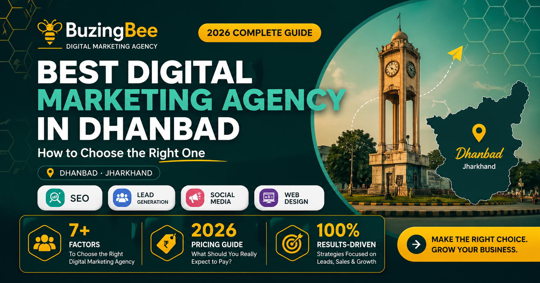 Best Digital Marketing Agency in Dhanbad: How to Choose the Right One (2026 Guide)
